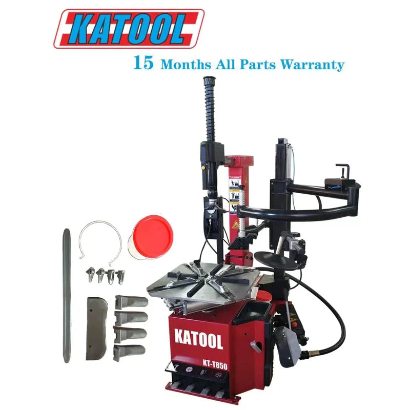 Katool KT-T850 Tilt-Arm Wheel Clamp Tire Changer Machine