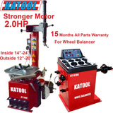 Katool Tire Changer KT-T800 & Wheel Balancer KT-B700 Combo