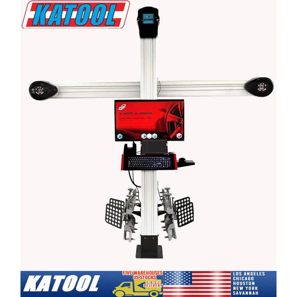 Katool KT-AV6 Wheel Alignment Machine Works on 2 Post & Scissor Lift