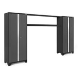 NewAge Bold Series 3 Piece Cabinet Set With Display Shelf and 30 in. Lockers