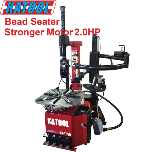 Katool KT-T850 Tilt-Arm Wheel Clamp Tire Changer Machine