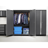 NewAge Bold Series 6 Piece Cabinet Set With Base, Wall Cabinets, 30 in. Locker and 48 in. RTA Locker