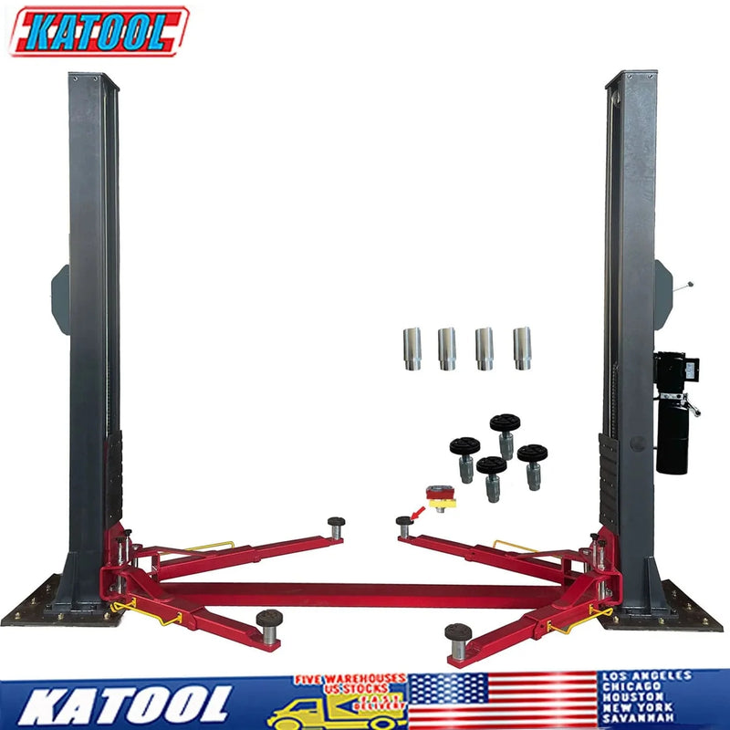 Katool KT-H120D 12,000lbs Two Post Lift Single Lock Release Auto Lift Car Lift