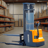 EKKO EB18E Full Powered Straddle Stacker 4000 lb Cap., 138" Height