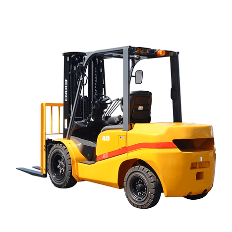 EKKO EK25D Forklift with solid pneumatic tires 5000 lbs., cap.