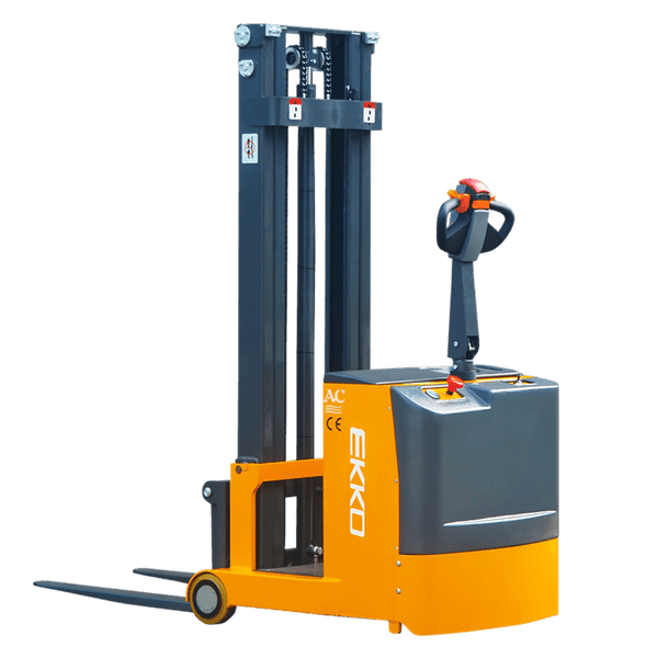 EKKO EK07S Counterbalance Walkie Stacker 1550lbs. Cap., 118" Height