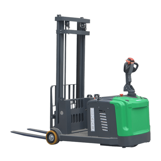 EKKO EK14S-189LI Lithium Counterbalanced Walkie Stacker SIDE-SHIFTING