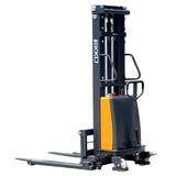 EKKO EA15B Semi-Electric Straddle Stacker 3300lbs. Cap., 119.4" Height