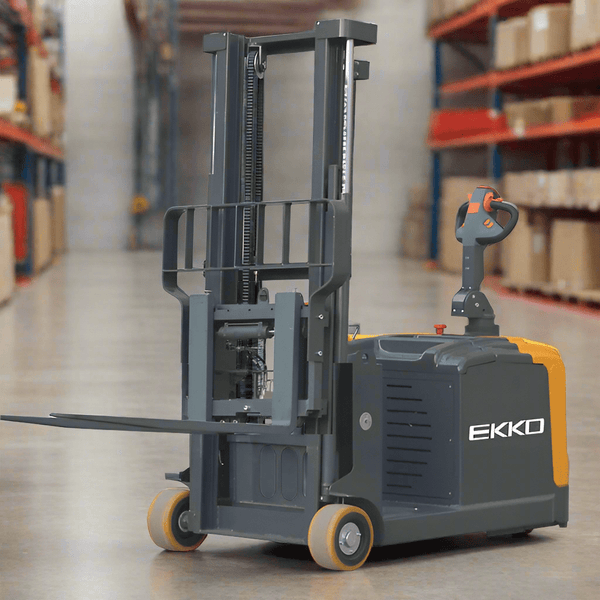 EKKO EK14S-130 Counterbalanced Walkie Stacker SIDE-SHIFTING