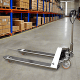 EKKO A25S Stainless Steel Manual Pallet Jack 5500lbs., Capacity