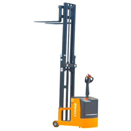 EKKO EK07S Counterbalance Walkie Stacker 1550lbs. Cap., 118" Height