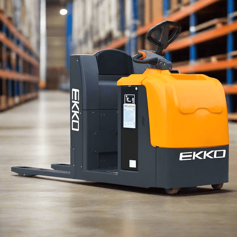 EKKO EPC30A Center-Controlled Rider Pallet Jack 5000lbs. Capacity