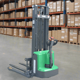 EKKO EB13ES-LI Full Powered Straddle Stacker 2800 lb Cap., 119" Height SIDE SHIF