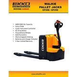 EKKO EP20E Walkie Pallet Jack 4400lbs. Capacity