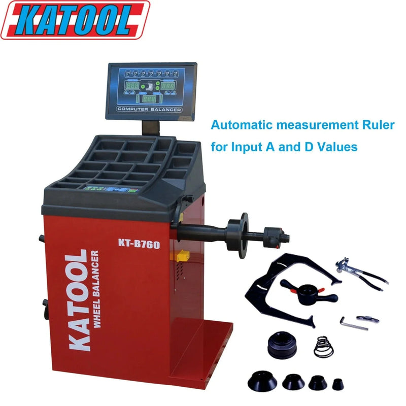 Katool Tire Changer KT-T850 & Wheel Balancer KT-B760 Combo