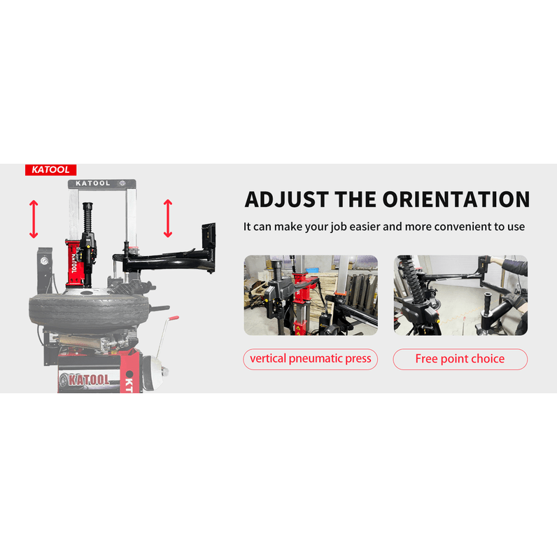 Katool Tire Changer KT-855 Vertical Tire Press Changer Wheel Changer Machine