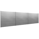 NewAge 120 SQ. FT. PVC Slatwall with 40-Piece Accessory Kit