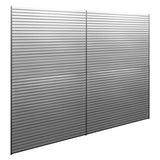 NewAge 160 SQ. FT. PVC Slatwall with 40-Piece Accessory Kit