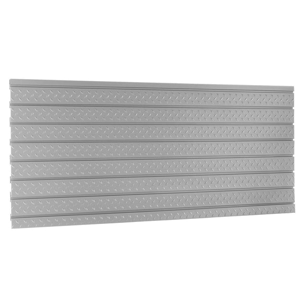 NewAge Pro Series Diamond Plate Slatwall Backsplash