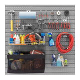 NewAge Pro Series 16 sq. ft. Steel Slatwall with 40-Piece Accessory Kit