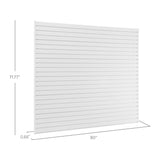 NewAge 40 SQ. FT. PVC Slatwall