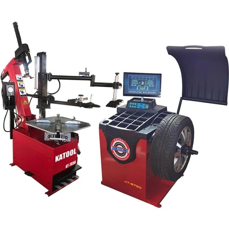 Katool Tire Changer KT-T850 & Wheel Balancer KT-B750 Combo