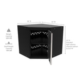 NewAge Pro Series Corner Wall Cabinet