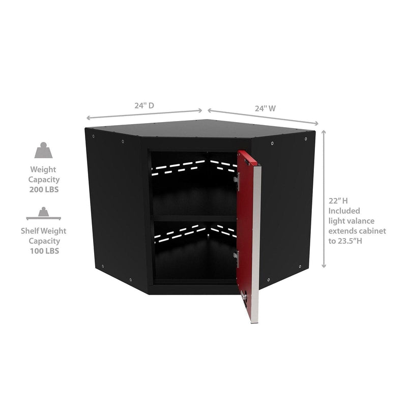 NewAge Pro Series Corner Wall Cabinet