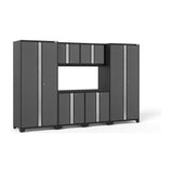 NewAge Pro Series 6 Piece Cabinet Set With Wall, Base Cabinets and Lockers