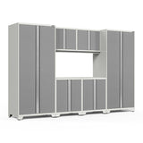 NewAge Pro Series 6 Piece Cabinet Set With Wall, Base Cabinets and Lockers