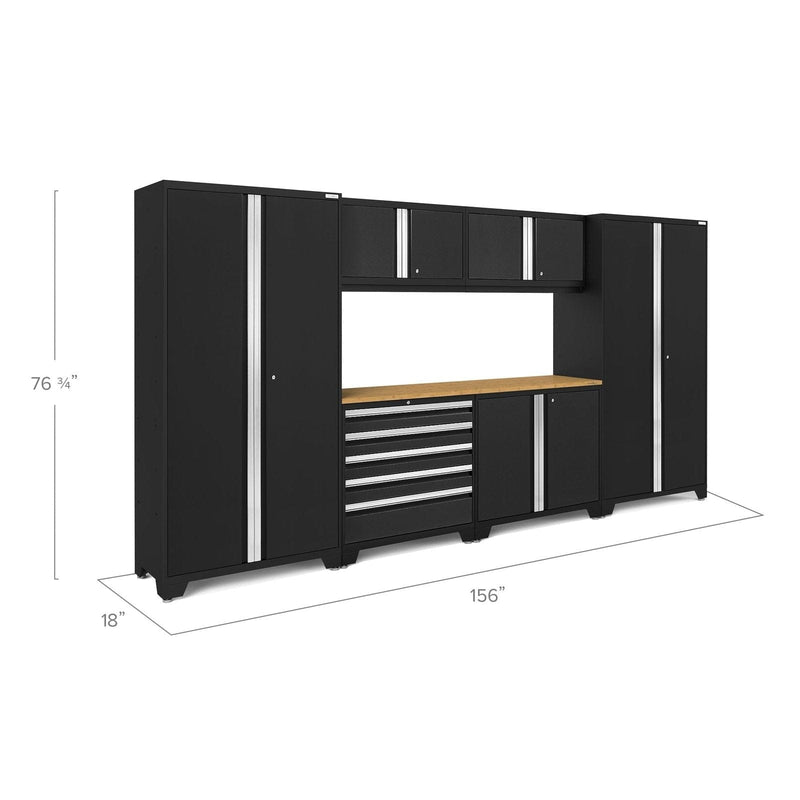 NewAge Bold Series Extra-Wide 7-Piece Cabinet Set