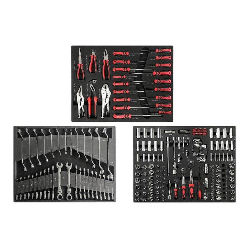 NewAge Pro Series Socket, Screwdriver, Plier and Wrench Tray