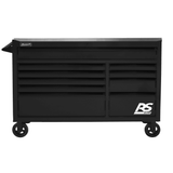 Homak | 54" RS Pro 10 Drawer Rolling Cabinet with Stainless Steel Top