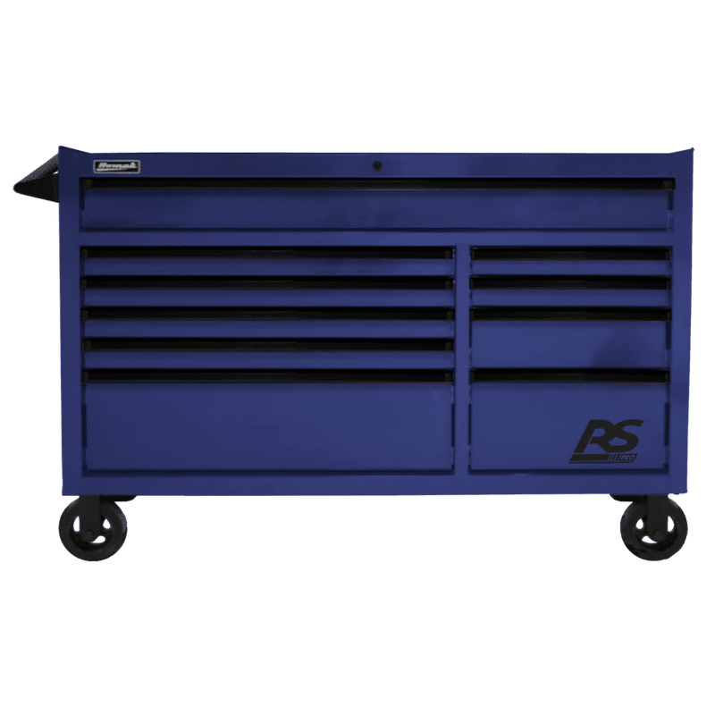 Homak | 54" RS Pro 10 Drawer Rolling Cabinet