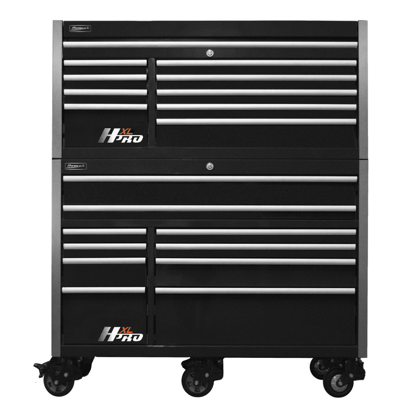 Homak | 60” Big Dawg HXL Pro Series Roller Cabinet with Stainless Steel Top