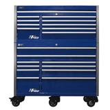 Homak | 60” Big Dawg HXL Pro Series Roller Cabinet with Stainless Steel Top