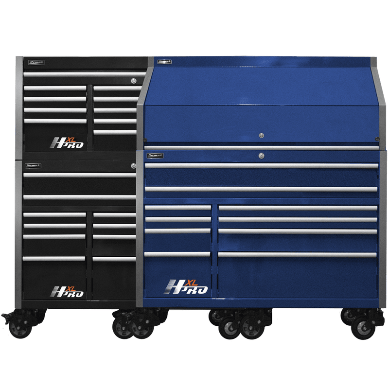 Homak | 60” Big Dawg HXL Pro Series Roller Cabinet with Stainless Steel Top