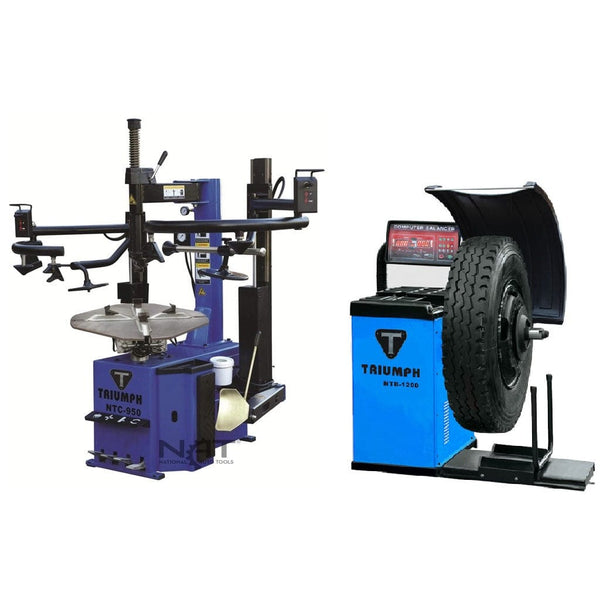 Triumph | NTC-950-2 Tire Changer + NTB-1200 Wheel Balancer Combo