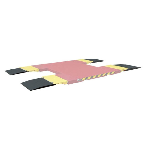 AMGO Low-Profile Rubber Extension Ramps for EM06 (Pack of 4)