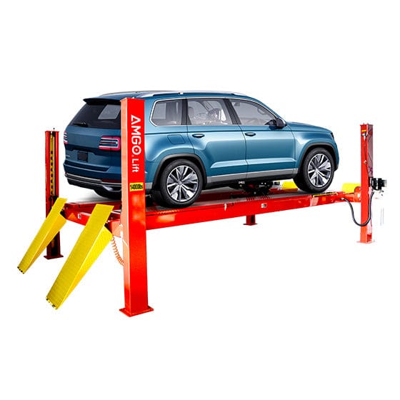 AMGO PRO-14AE 14,000 lbs 4 Post Alignment Lift