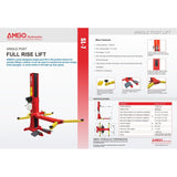 AMGO SL-7 7,000 lbs Single Post Lift