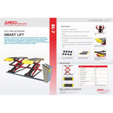 AMGO XL-7 7,000 lbs Low Profile Scissor Lift