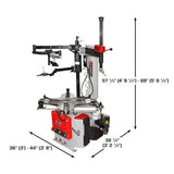 Atlas Platinum PTC300 Rim-Clamp Tire Changer w/ Assist Arm