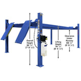 Atlas Platinum PVL14 4 ALI Certified 14,000 lb 4 Post Lift