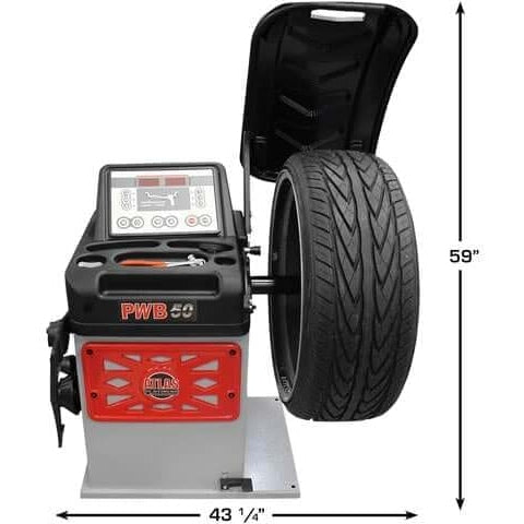 Atlas Platinum PTC300 Tire Changer + PWB50 Wheel Balancer Combo Package