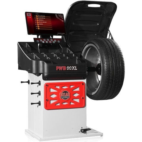 Atlas Platinum PWB90XL 3D Video Wheel Balancer W/ Laser Line