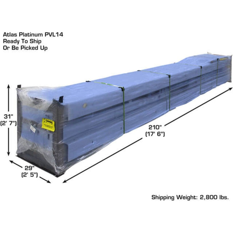 Atlas Platinum PVL14 4 ALI Certified 14,000 lb 4 Post Lift