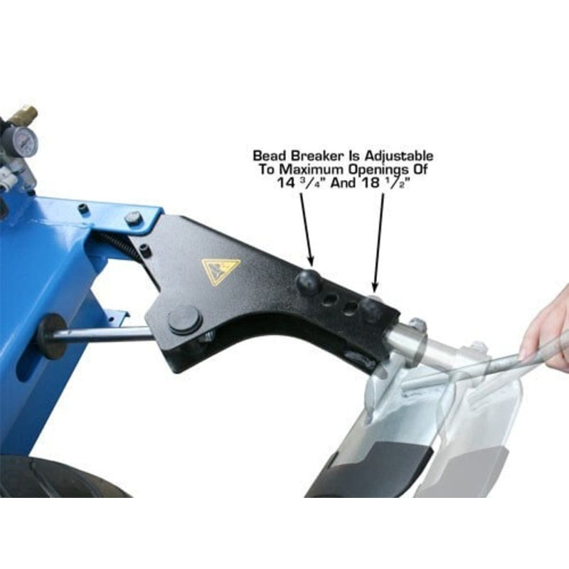 Atlas TC289 Extra Large Rim-Clamp Tire Changer