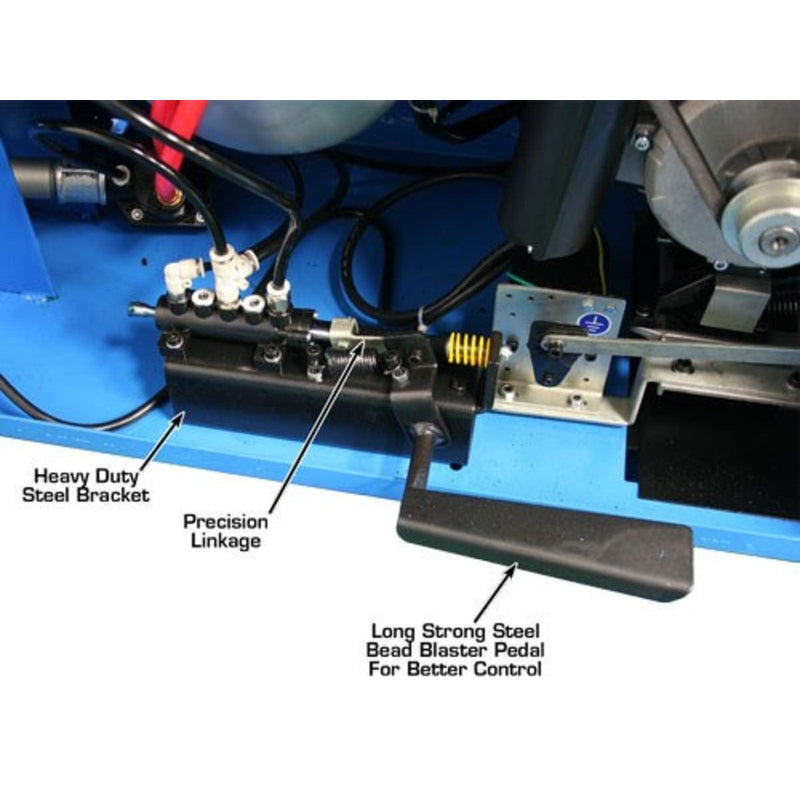 Atlas TC289DAA Extra Large Rim-Clamp Tire Changer w/ Dual Assist Arms