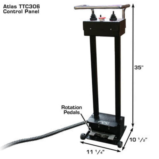 Atlas TTC306 Truck Tire Changer + WBT-210 Heavy Duty Wheel Balancer Combo